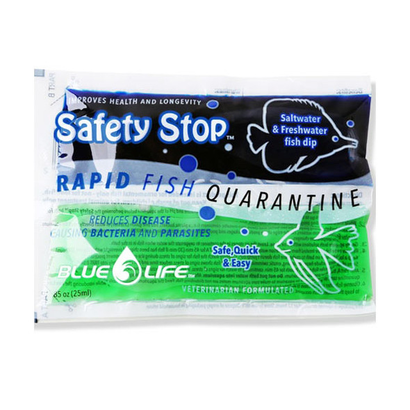 Safety Stop - Rapid Fish Quarantine Dip (1 pouch) - BlueLife