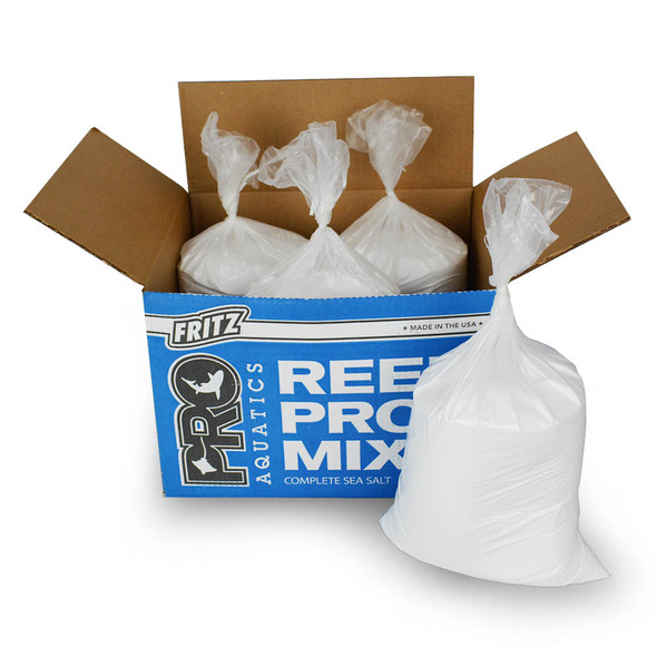 Fritz PRO RPM 4 Bag Salt Mix Box (4x Individual 13.75 lb Bags - Makes 200 Gallons) - Fritz Aquatics