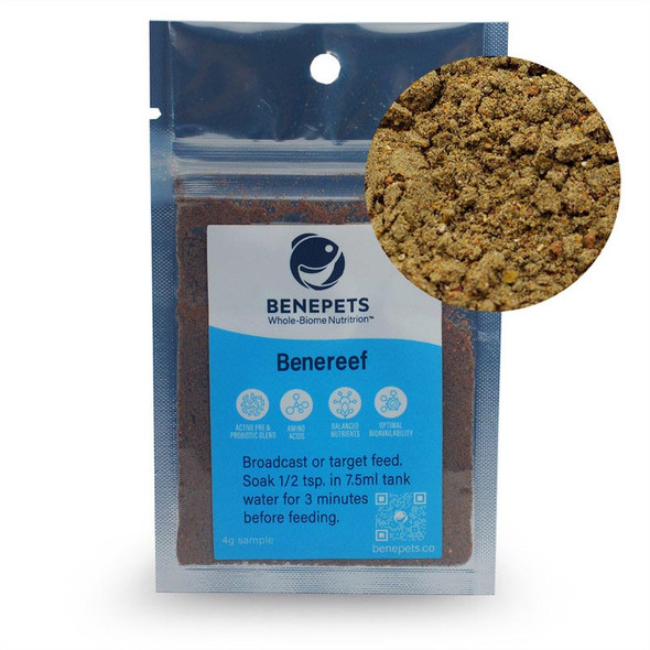 Benereef Coral Reef Food Sample (4g) - Benepets
