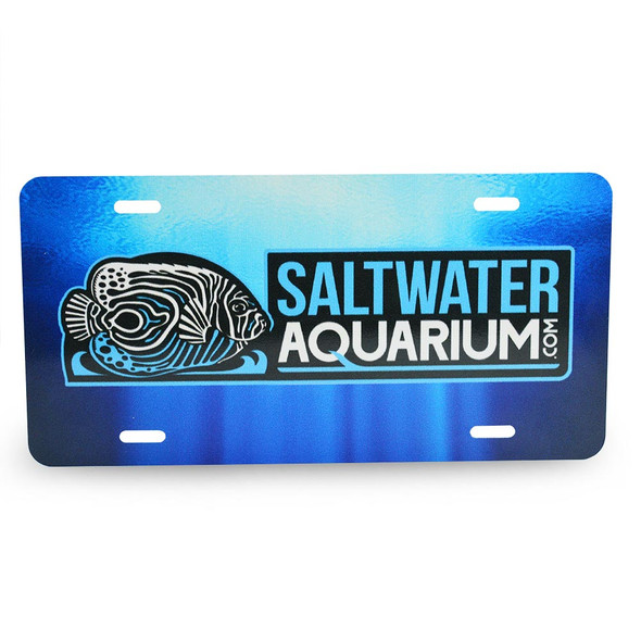 SaltwaterAquarium.com License Plate - SAQ