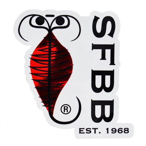 San Francisco Bay Brand Aquarium Sticker (3" x 2.5")