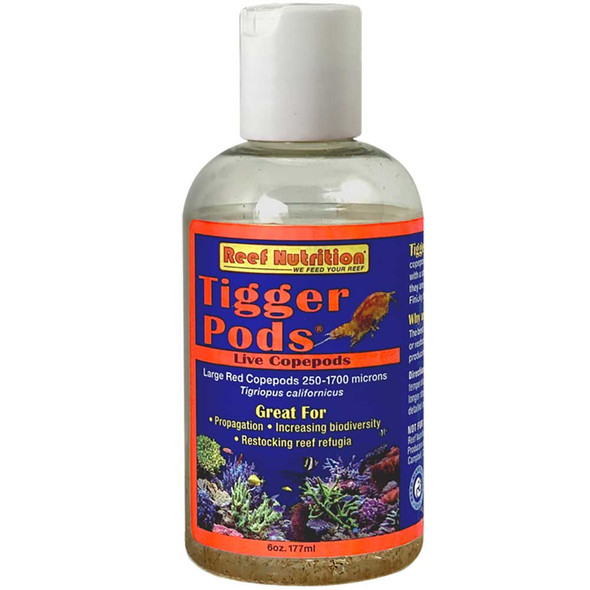 Tigger Pods Live Copepods (6 oz) - Reef Nutrition