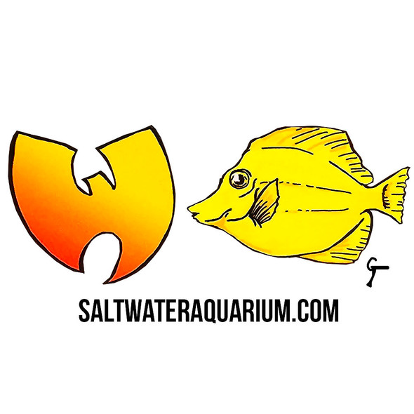 WU-Tang SaltwaterAquarium.com Sticker (FREE OVER $50) - SAQ.com