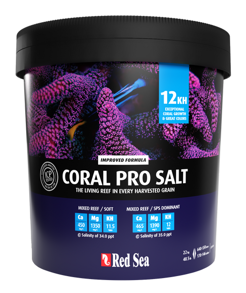 Large Bucket Coral Pro Sea Salt Mix (Makes 175 Gallons) - Red Sea